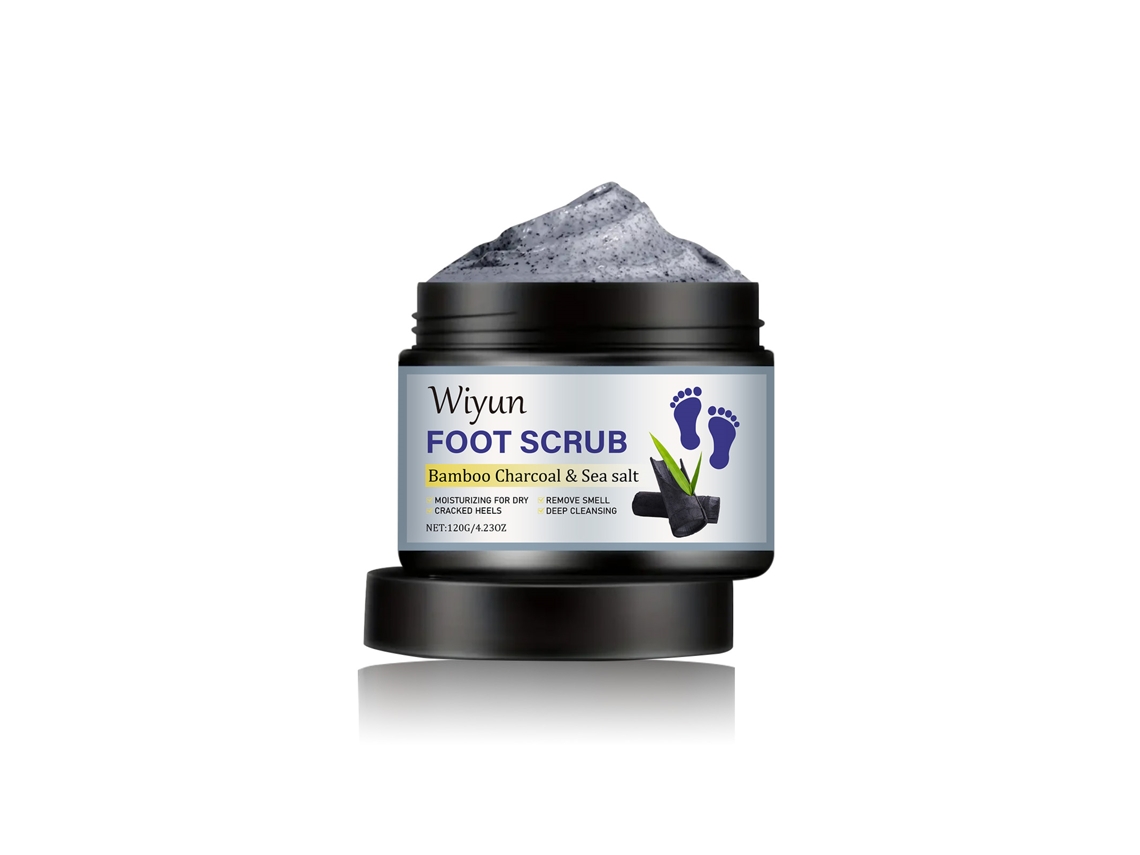 Exfoliante Pés Carvão Bambu Sal Marinho