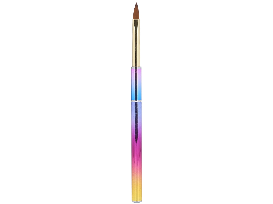 Pincel portátil profissional para nail art, ideal para uso doméstico, salão de beleza, pintura facial, desenho corporal e gravuras.
