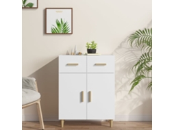 Aparador 69,5x34x89 cm Madera Procesada Blanco