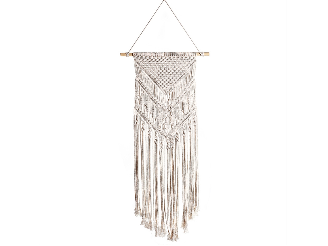 Tapete Tecido Pendurado Para Decoração De Parede Em Ambiente Casamento E Quarto