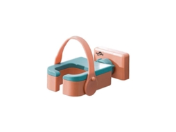 Suporte para Secador de Cabelo, Parede Giratório, Utensílios Banheiro, com Tira Silico Ne Fixação, Guardar GOKOCO
