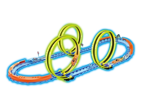 Conjunto de veículo e pista JUPITER CREATIONS Glow (3 anos)