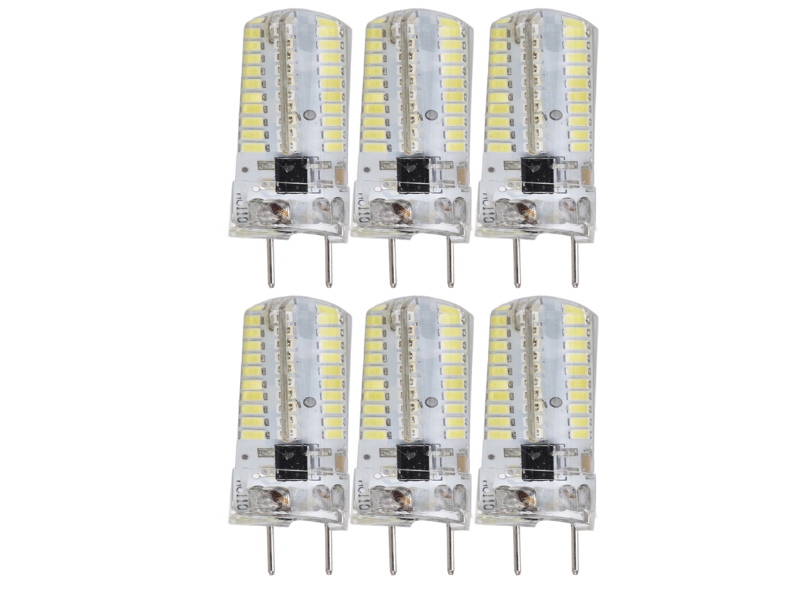6 Peças Lâmpadas G8 5w 80led Fonte de Luz 110v para Luminárias de Teto Parede Mesa