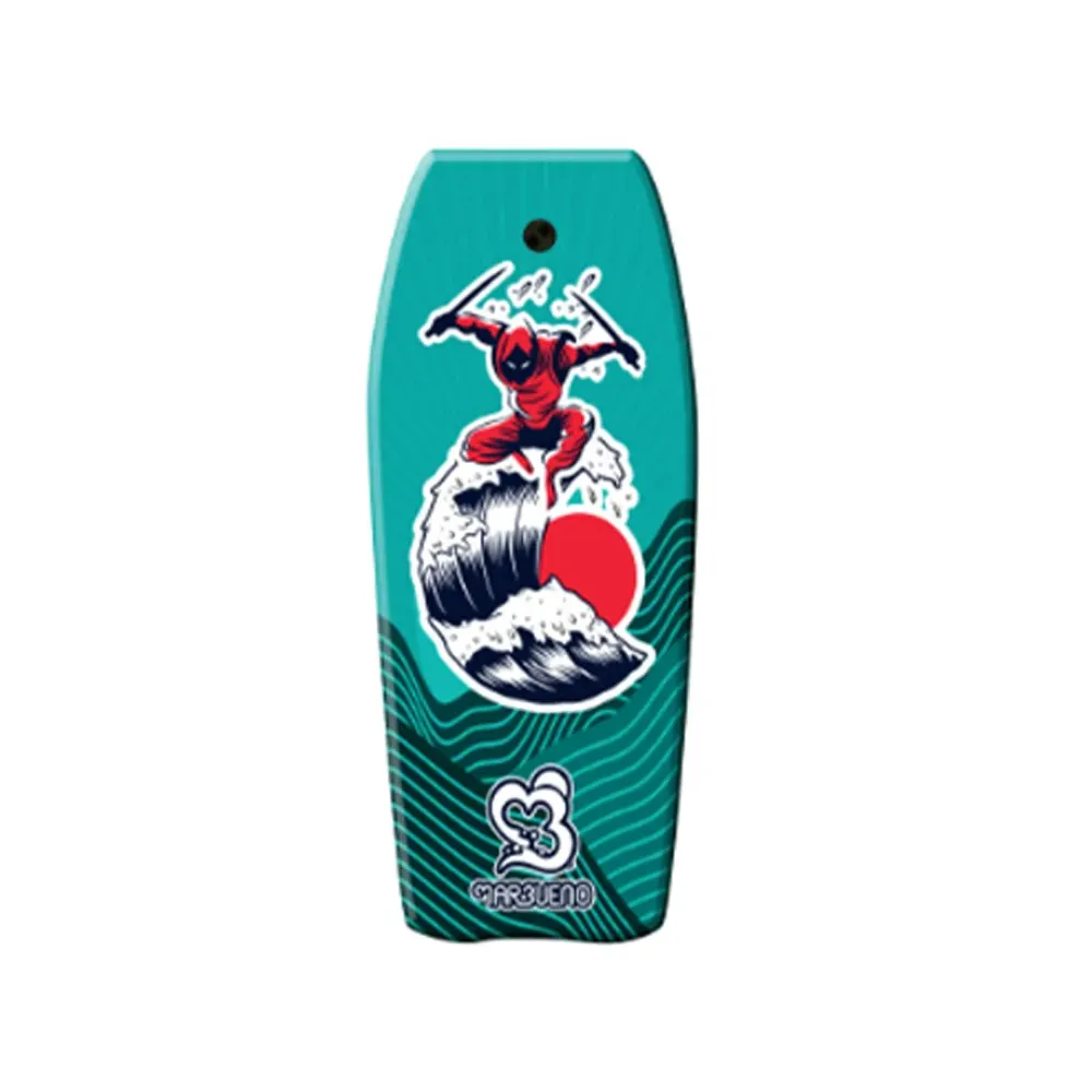 Prancha De Bodyboard - Marbueno - 10072ninj - Plástico Robusto - Multicolorido - 93 X 46 X 30.5 Cm
