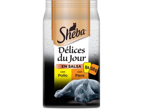 Ração para Gatos  (6x50 g - Húmida - Adulto - Sabor: Ave)