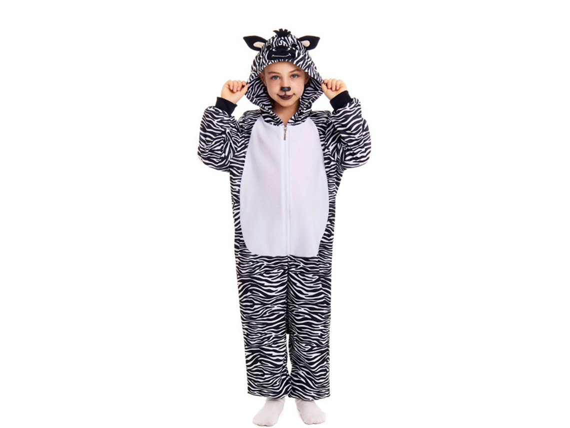 Fato de zebra safari para criança