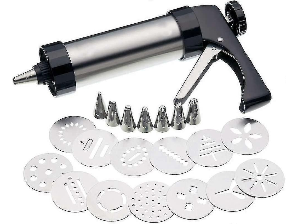 Kit Para Fazer Biscoitos E Glacê, 13 Formas Para Biscoitos, 7 Bicos De Confeitar, Ferramentas Para Decoração De Bolos Nostalgia88