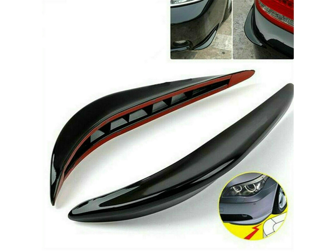 2 Peças Capa Protetora De Canto De Para Choque De Carro 3d Adesivos Protetores Gu Slowmoose