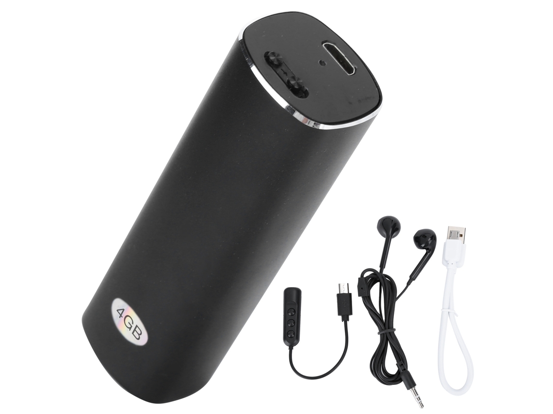 Mini Grabadora de Voz Digital 4 Gb Recargável | S/MARCA