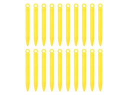 20pcs Caneta Magnética Para Arte De Unhas Profissional Portátil Ferramenta De Manicure Amarela