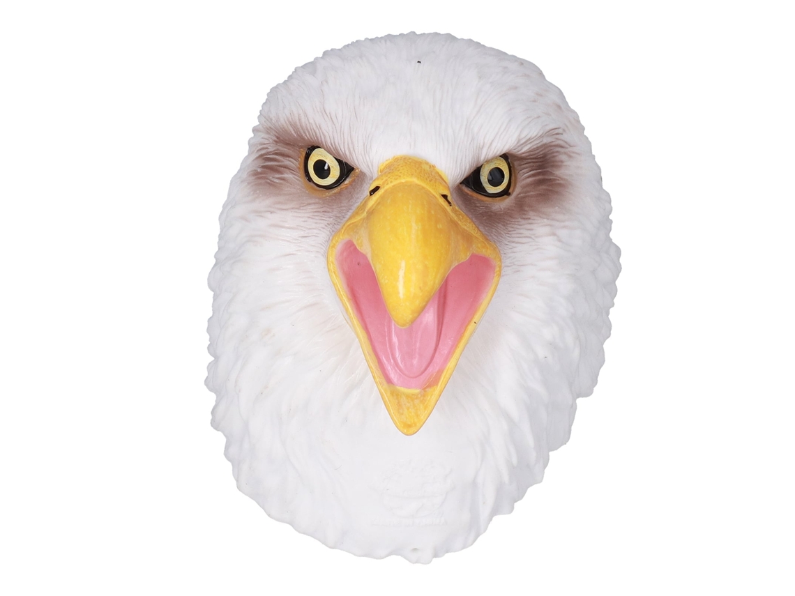 Primerox marionete de Mão de Águia Branca Lifelike Brinquedo Presente Aniversário para Contar Histórias