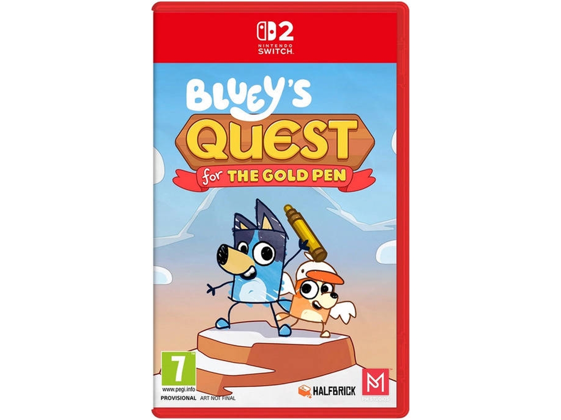 Jogo Nintendo Switch 2 Bluey's Quest For The Gold Pen