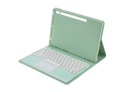 Capa Com Teclado Para Tablet, Conexão Sem Fio, Ângulo Ajustável