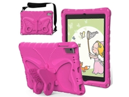 Compatível Com Ipad Air (2013) / Air 2 / Ipad De 9,7 Polegadas (2017) / (2018) Capa De Eva Com Suporte Borboleta E Alça De Ombro