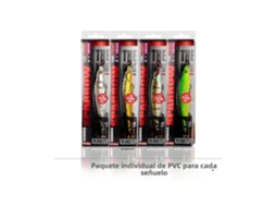 Conjunto de 4 Iscas Magnéticas MDUG, sistema multicolorido, estilo E