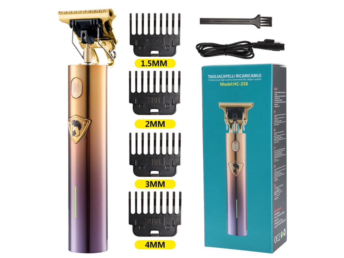 Aparador de Barba Ay-ay-yan427-4 Roxo dourado