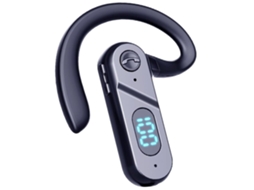 Fone Bluetooth Sem Fio Controle Voz P/ Celular Computador Laptop Motorista Caminhoneiro Preto JIAPEI