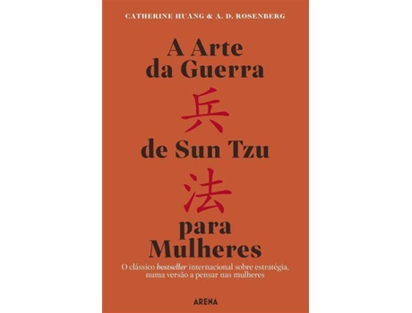 Livro A Arte da Guerra de Sun Tzu para Mulheres de Catherine Huang e A. D. Rosenberg (Português)