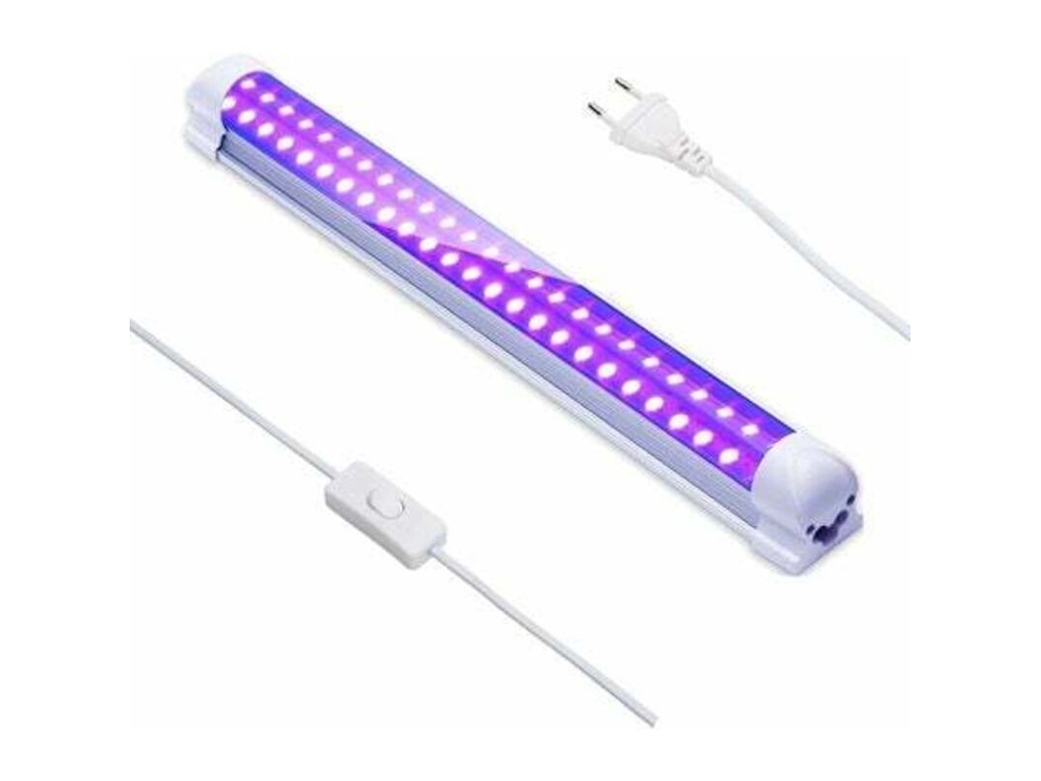 Luz Negra Fluorescente Led De 10w, Barra De Luz Uv Com 48 Leds, Luz De Dj/discoteca, Luz Negra Para Halloween, Natal, Festas, Pint Aquaforge