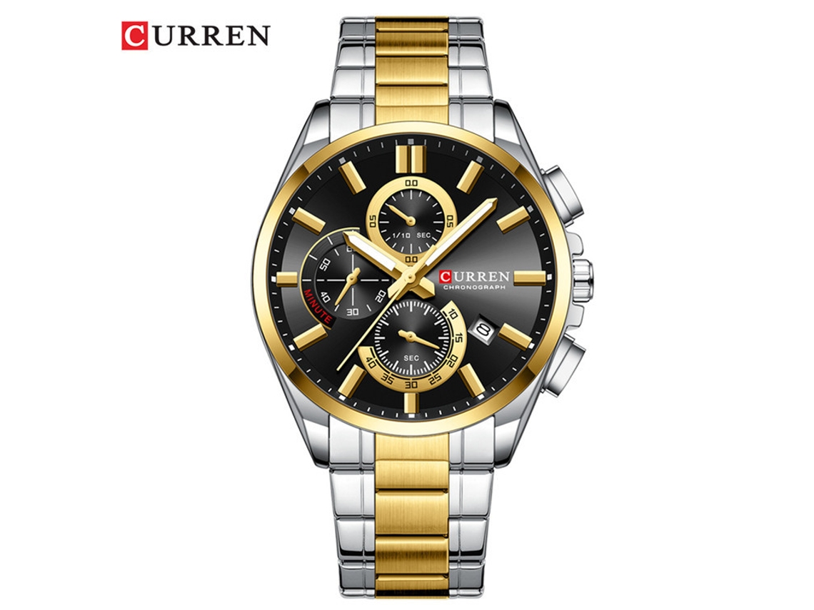 Relógio MDUG de quartzo, mostrador elegante, minimalista, feminino, pulseira de couro dourada, preta ou de malha preta