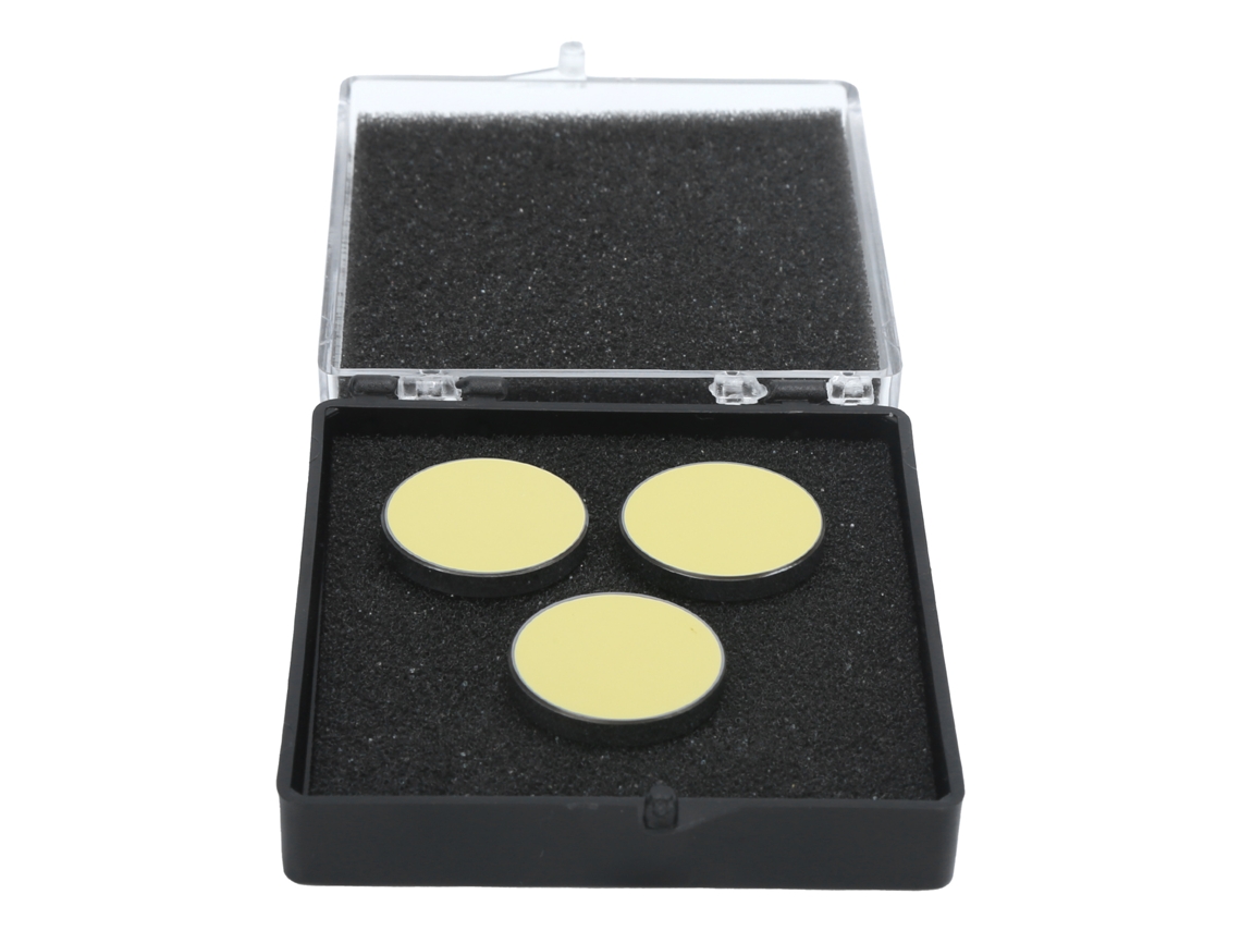 Conjunto 3 Lentes Laser Espelho Refletor Peças Máquina Gravação Corte Industrial