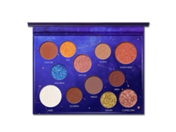 Paleta De Sombras De Ojos Mix 12 Colores Polvo Maquillaje Brillo Textura Fina Duradero Impermeable