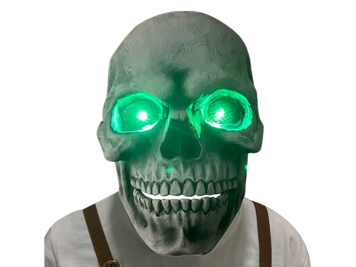 Capa de Esqueleto Assustadora de Halloween