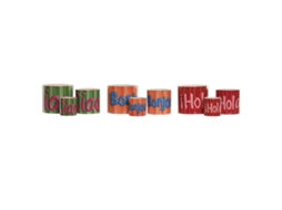 Plantador Home Esprit Multicolor Cerâmica Urbana 13,6 X 13,6 X 11,8 Cm (3 Unidades) (3 Peças)