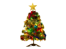 Árvore De Natal Mini Com Luzes Laxiscreed Para Mesa - Enfeite Natal Elegante E Compacto