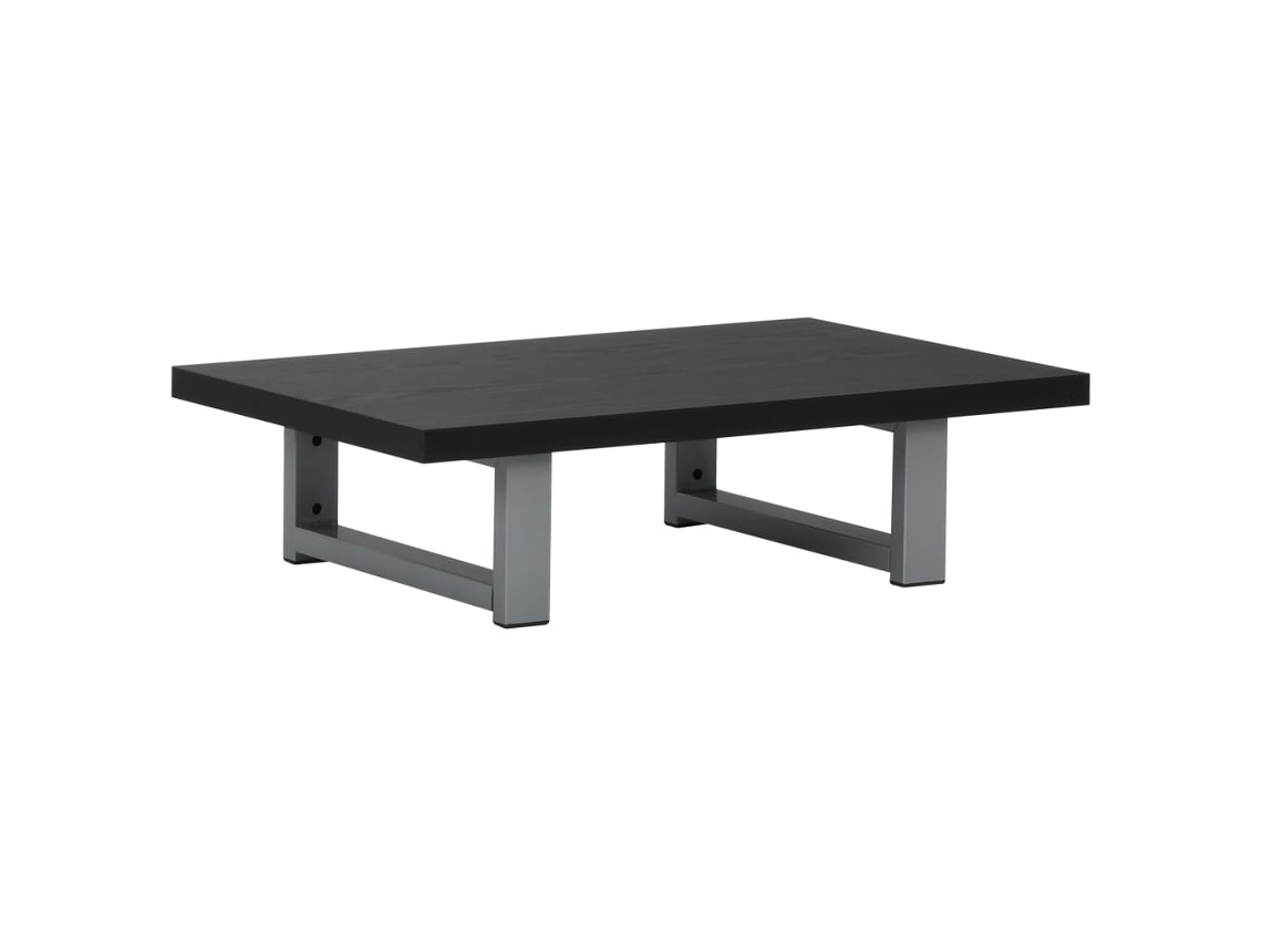 Bathroom Furniture Vidaxl Preto Madeira Processada (60 X 40 Cm)