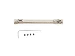 Mali eixo de Transmissão Central de Aço Prata para Carro Axial Scx24 1/24 Substituição 69‑93mm Acessório Rc