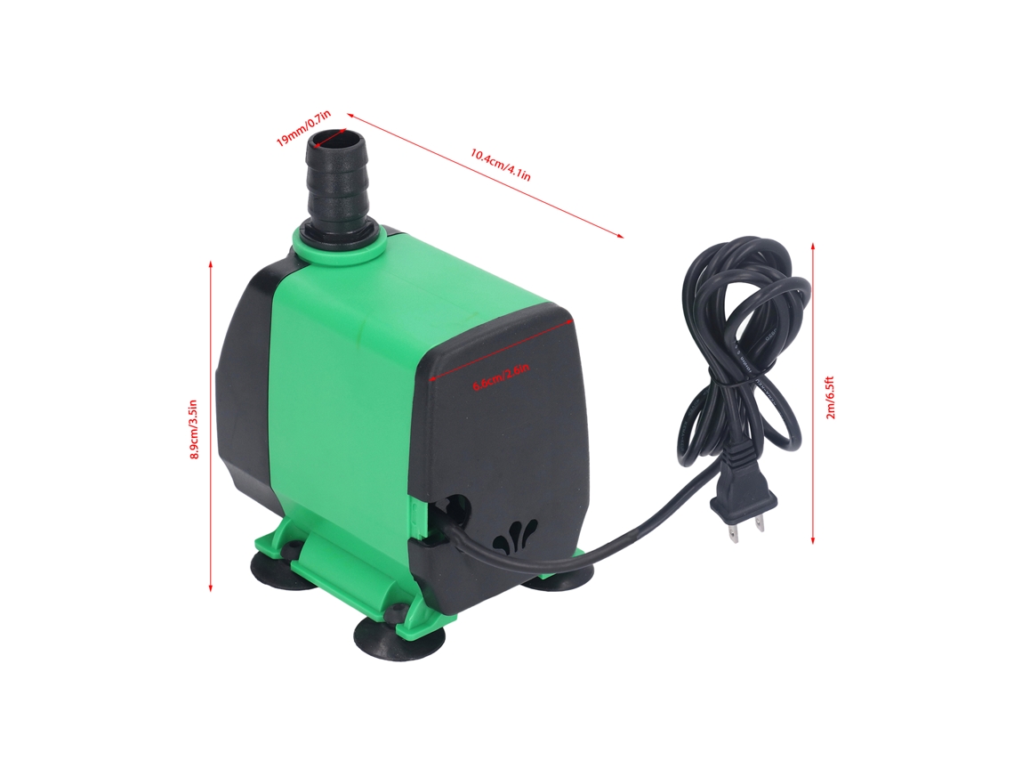 Laxiscreed Bomba Submersível 2000l/h Ultra Silenciosa Para Escoamento Eficiente