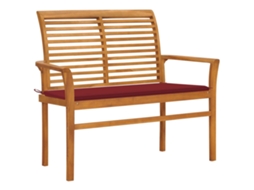 Garden Bench, Garden Benches Vidaxl Vermelho Teca (n/a)