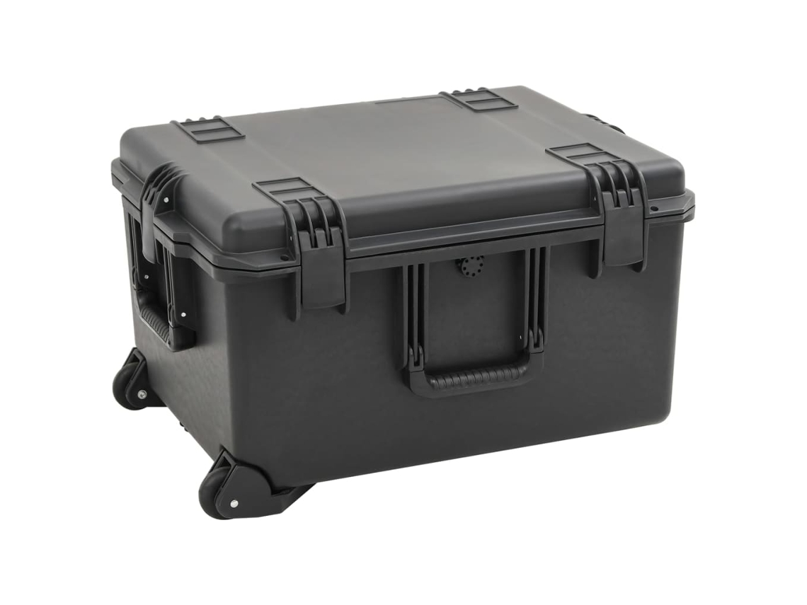 Vidaxl Mala De Viagem Portátil 62,5x49,5x37 Cm Pp Preto