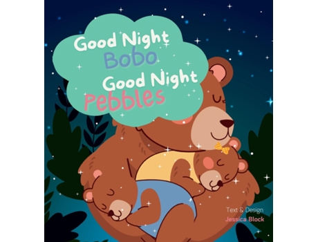 Livro Good Night Bobo, Good Night Pebbles de Jessica Block (Inglês)