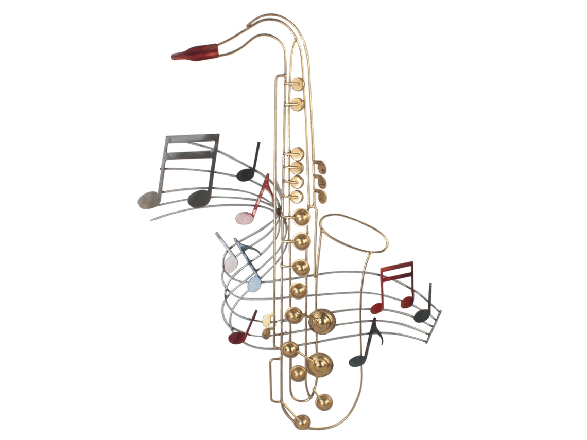 Ornamento de Parede de Saxofone BY SIGRIS