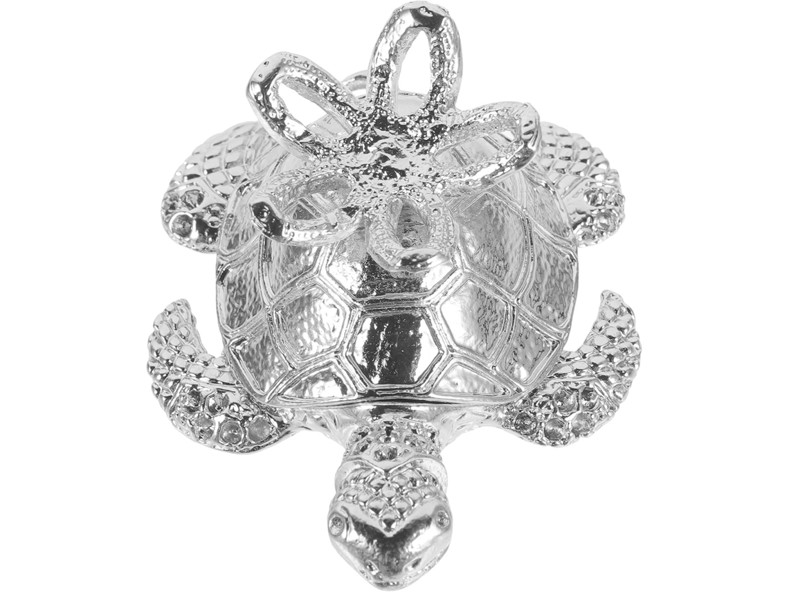 Suporte Decorativo Ultechnovo Para Bola De Cristal Grande, Em Liga Metálica, Com Design De Tartaruga, Ideal Para Mesas E