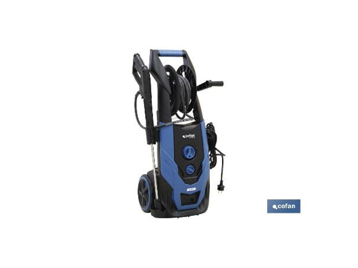 Lavadora de alta pressão 2500w mangueira de 5m com enrolador de mangueira modelo vermont