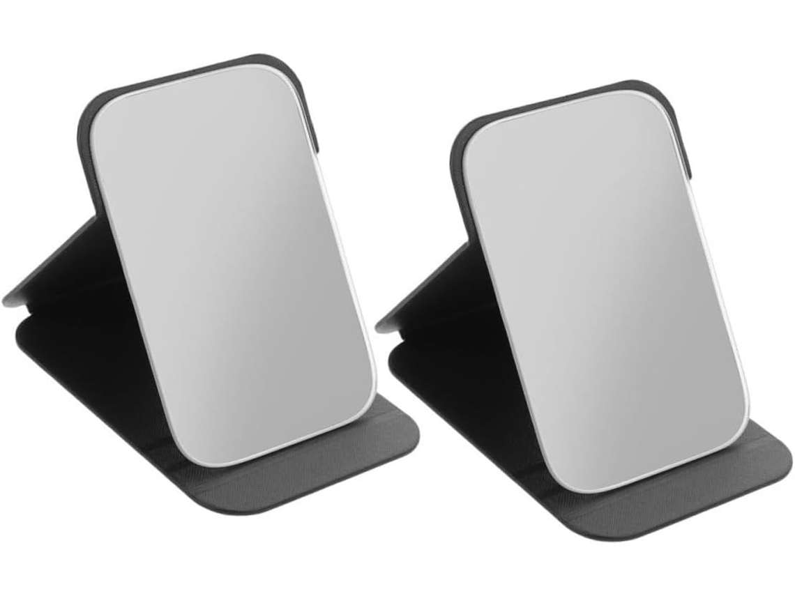 Espelho de Maquiagem Resistente e Dobrável com Design Compacto, Perfeito para Viagens Ou Quartos de Estudantes. CHABERLU