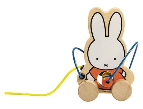 Bambolino Toys Miffy 17001 Brinquedo de Puxar