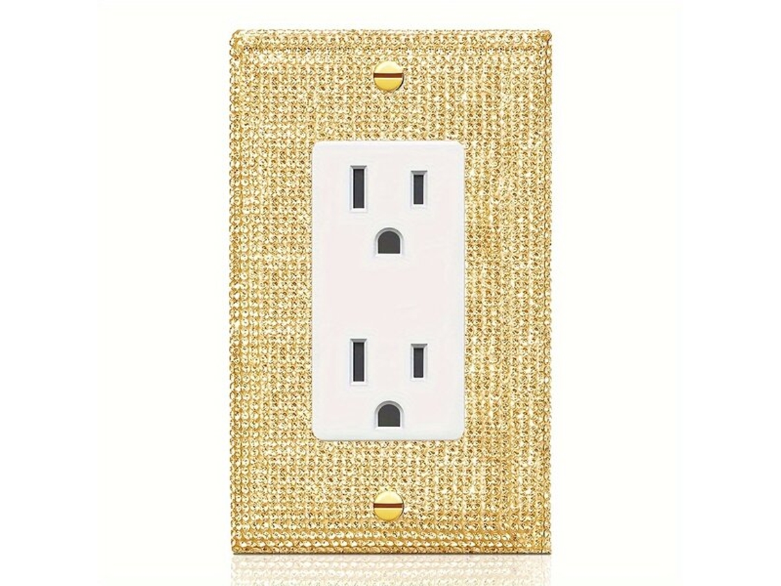 Elegantes Painéis De Parede De Cristal Dourado Para Decoraçãovayotoy
