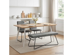 Vidaxl Banco Cinzento-escuro 110 X 40 X 45 Cm Veludo