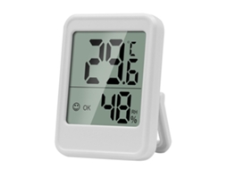 Termômetro E Higrômetro Digital Para Ambientes Internos. Monitor De Temperatura.