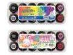 Conjunto de 12 Guaches DONG-A Multicor