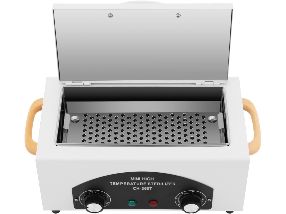 Esterilizador 300w 2l 220c para Ferramentas Unhas, Tesoura e Pinça, 31x20,5x17,5cm ZYBLSSBB
