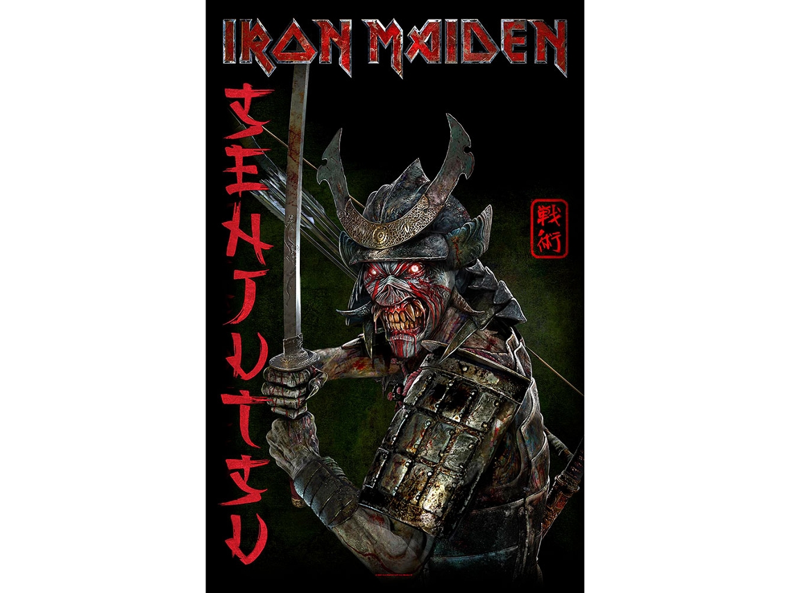 Póster ROCK OFF Iron Maiden Senjutsu
