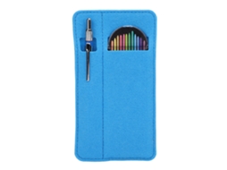 Set de Lápices para Construcción 12pcs Recargas de Grafito Lápiz Mecánico para Carpintería Y Bolsa de Almacenamiento