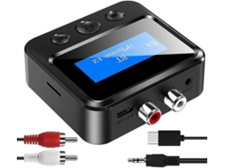 Transmissor E Receptor Bluetooth 5.0 De 2025, Adaptador De Áudio Estéreo Para Música.