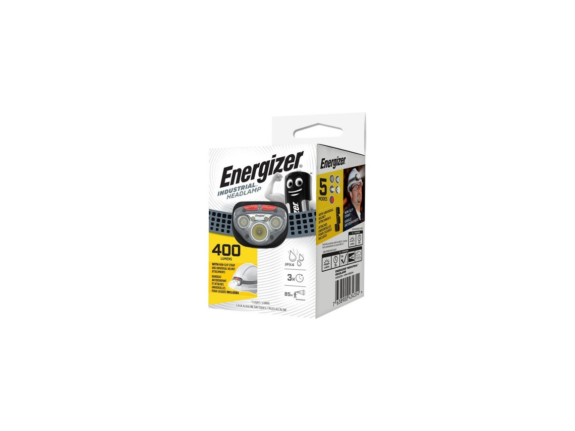 Lanterna de Cabeça Energizer Industrial 400lm BRILVIBERA