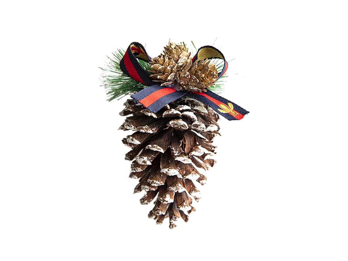 Adorno Pinha Grande Para Natal Diy Material